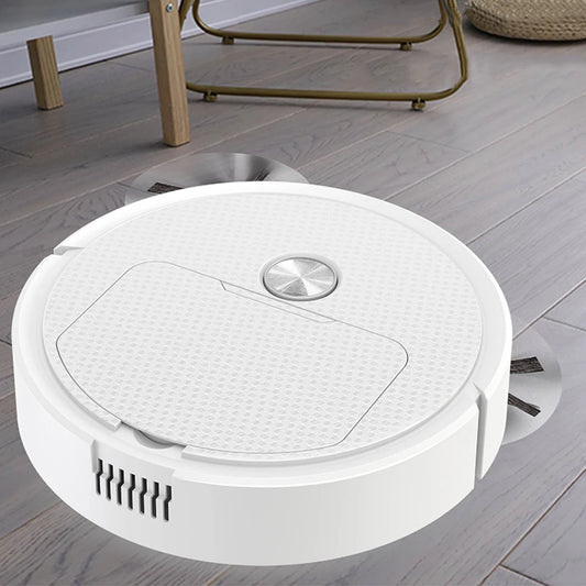 3-in-1 Wireless Smart Robot Vacuum Cleaner Sweeper Mop for Tiles, Carpet & Hardwood Floors 1200 mAh, Low Noise