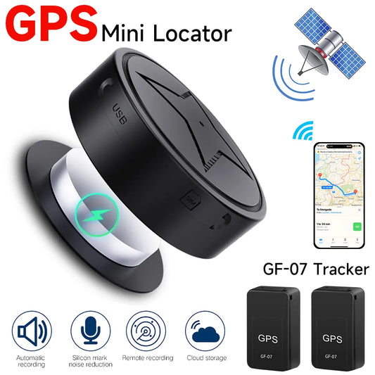 Mini GPS Tracker Locator for Vehicles, Pets & People with Strong Magnetic Bluetooth Technology, No Subscription, Anti-Theft Micro Tracking Device