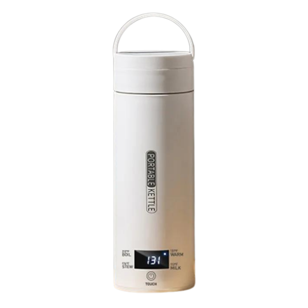 500 ML Electric Heating Water Bottle, Cup, Portable Kettle for Travel & Office with Temperature Control