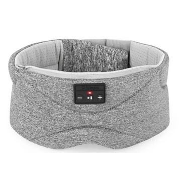 Sleep Mask Bluetooth Headphones and Ultra Thin Speakers with White Noise for Travel, Sleep Disorders, Relaxation and Sleep Difficulty